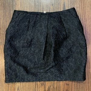 Frnch Black skirt, with pockets, size L